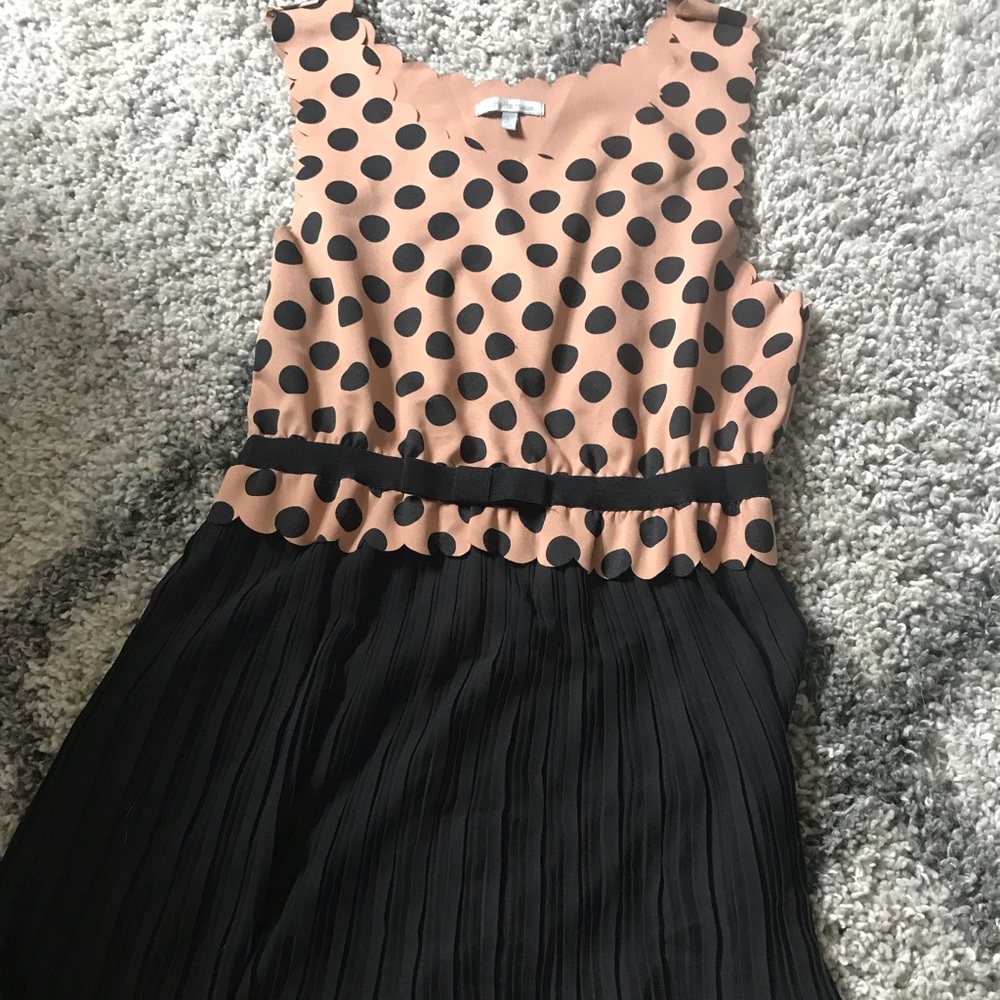 Polkadotted dress